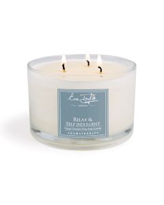 Relax & Self Indulgent 3 Wick AromaWax Candle